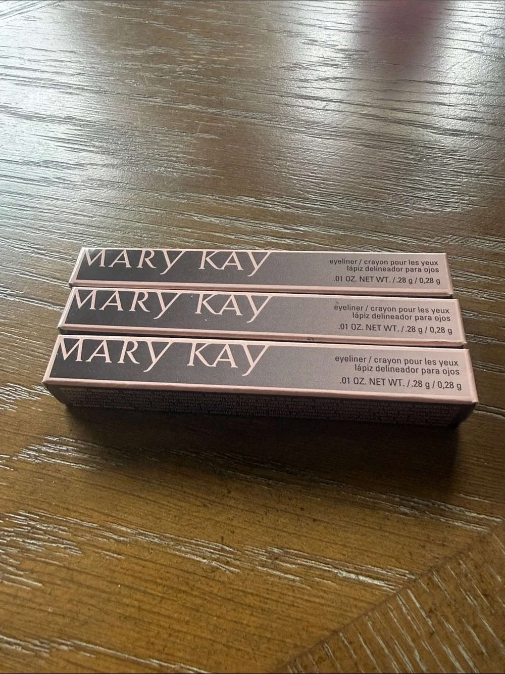 Mary Kay Eyeliners in Jade.  All 3 for $15